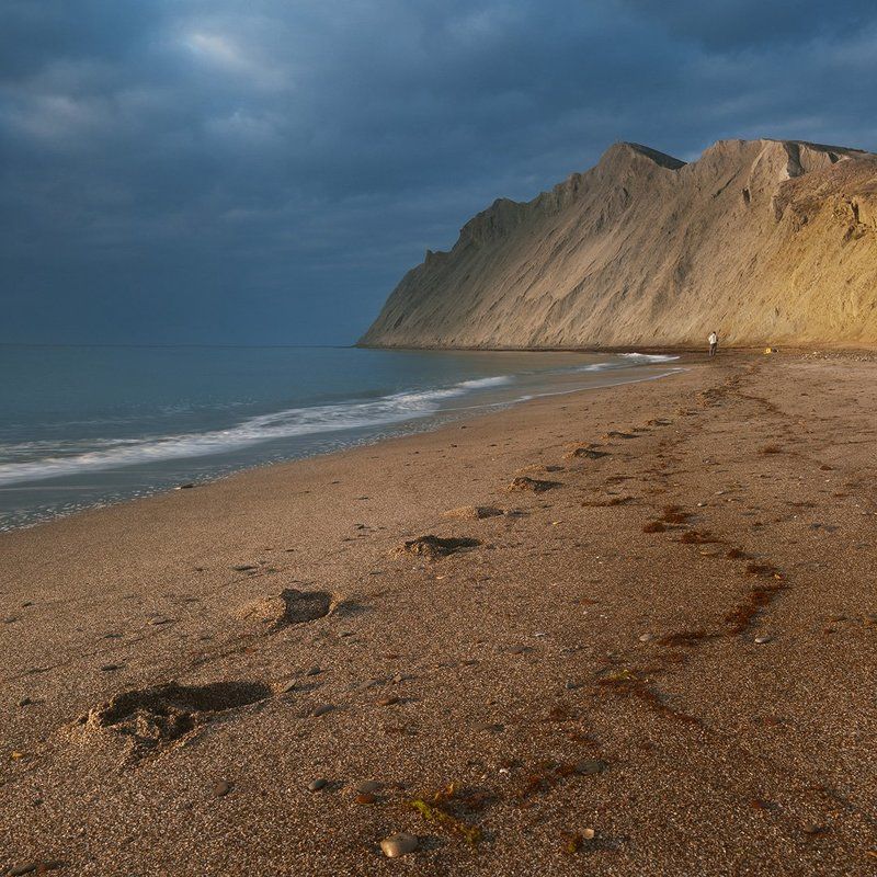 коктебель, крым, море, мыс, осень, пейзаж, природа, хамелион, черное море Мыс Хамелеон и окрестности фото превью