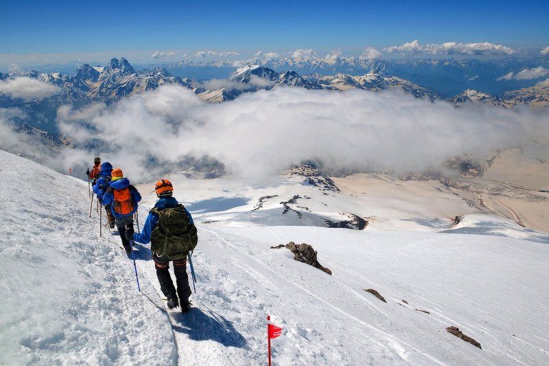 Дорогой облаков фото превью