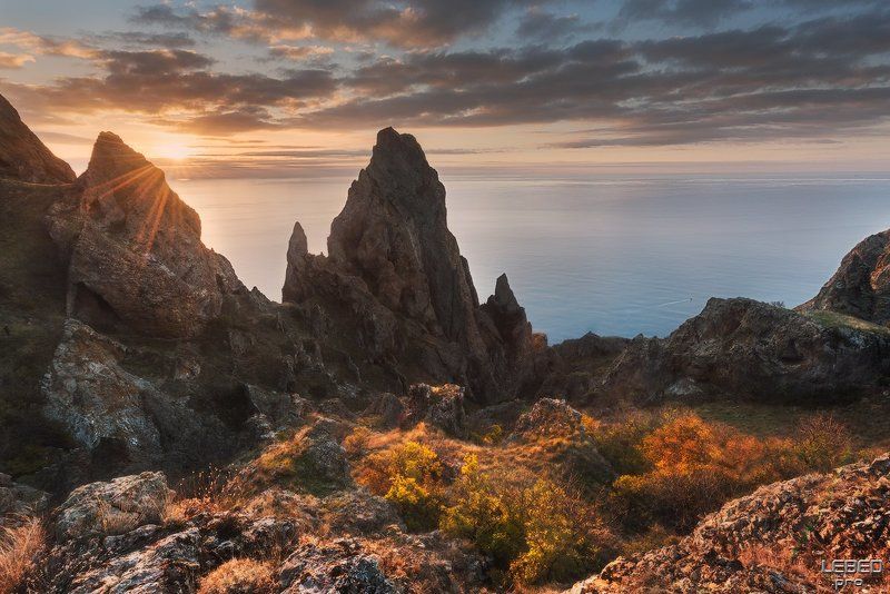 Утро в заповеднике Кара-Даг фото превью
