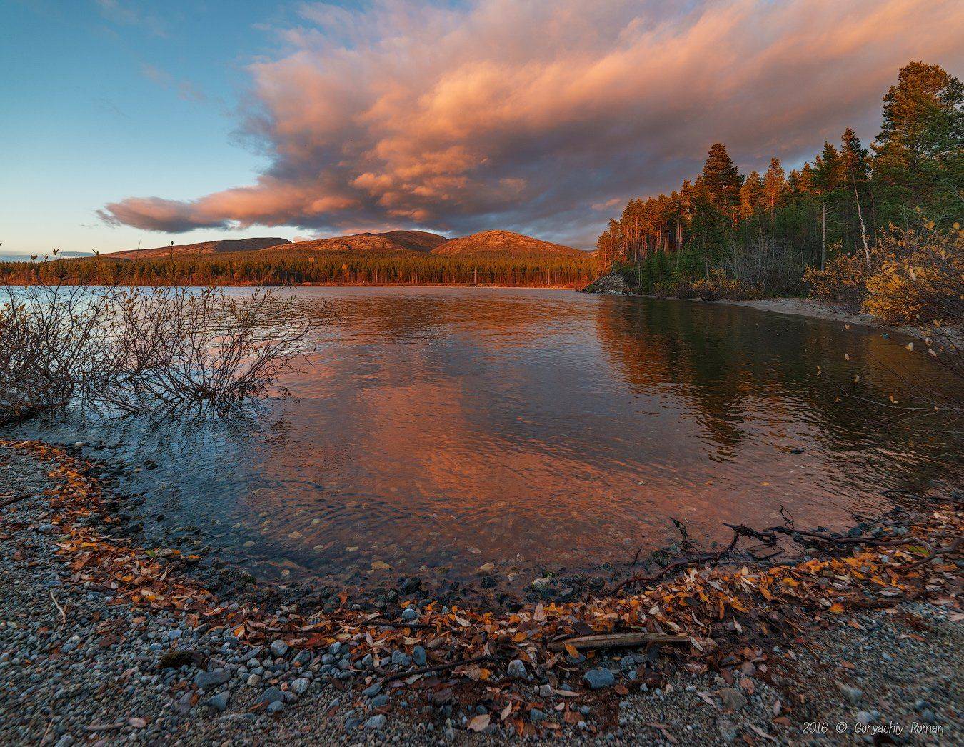 хибины, осень, кольский,, Роман Горячий