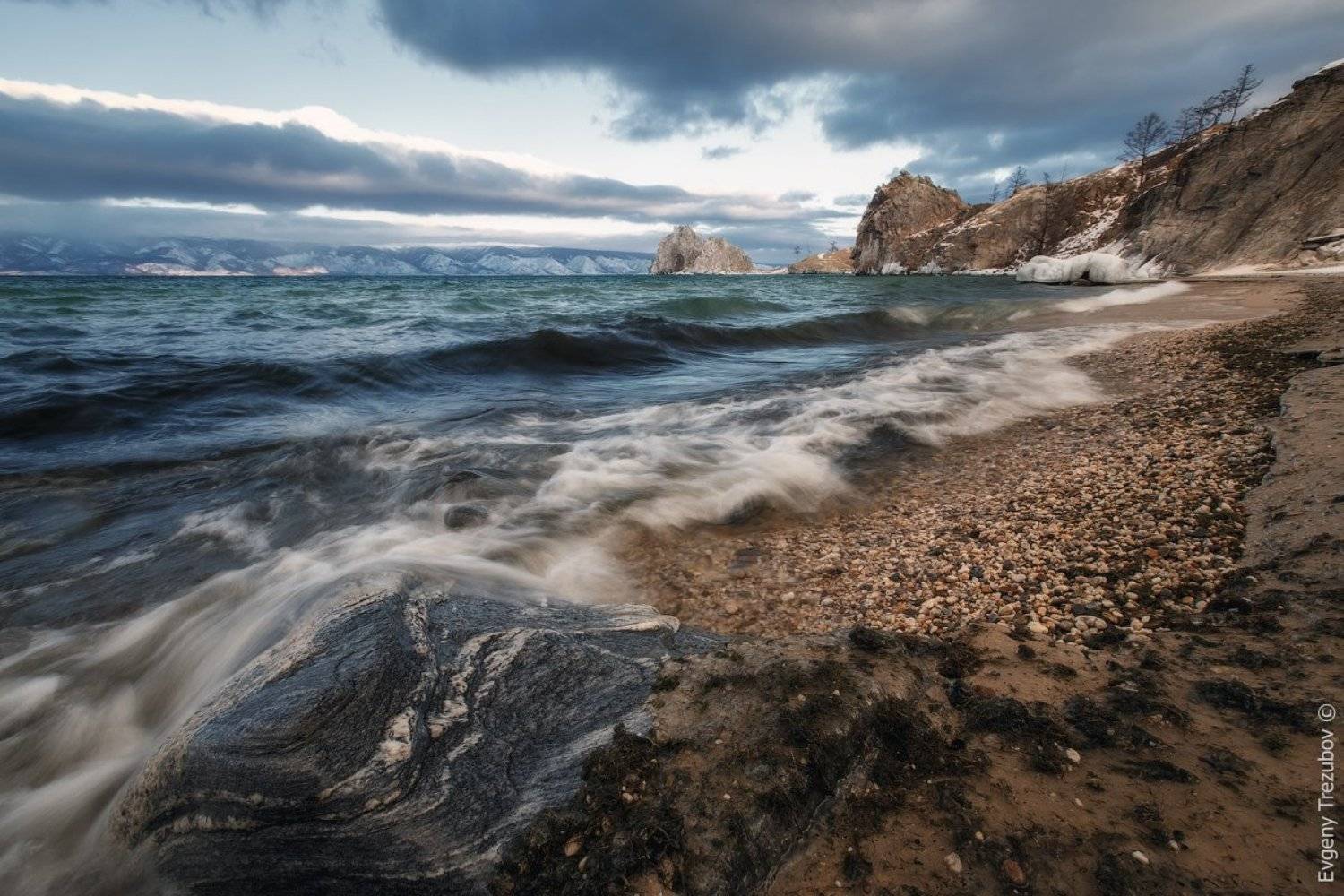 байкал, шторм, рассвет, ольхон, хужир, иркутск, шаманка, бурхан, волны, Евгений Трезубов