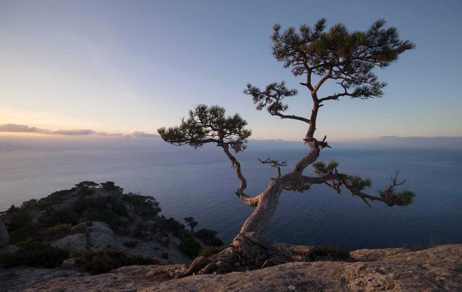 крым, море, горы, свет, закат, рассвет, природа, осень, Пеккер Сергей