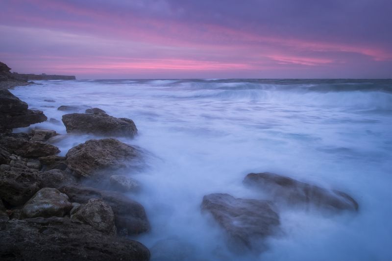 Рассвет у мыса Херсонес фото превью