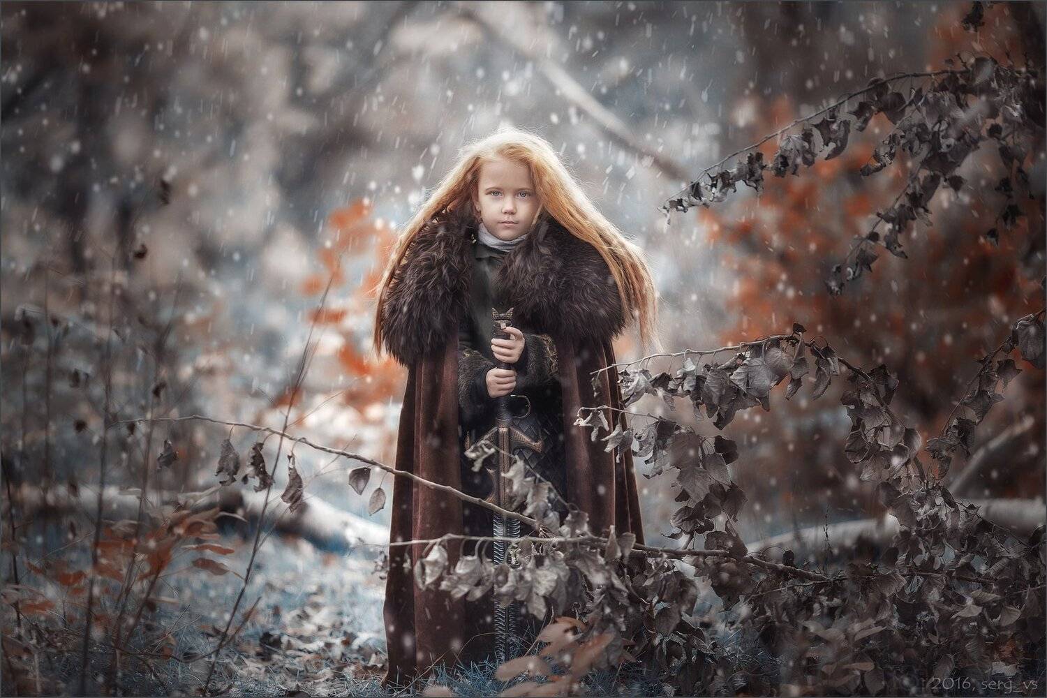 портрет, викинг, Сергей Сатуло