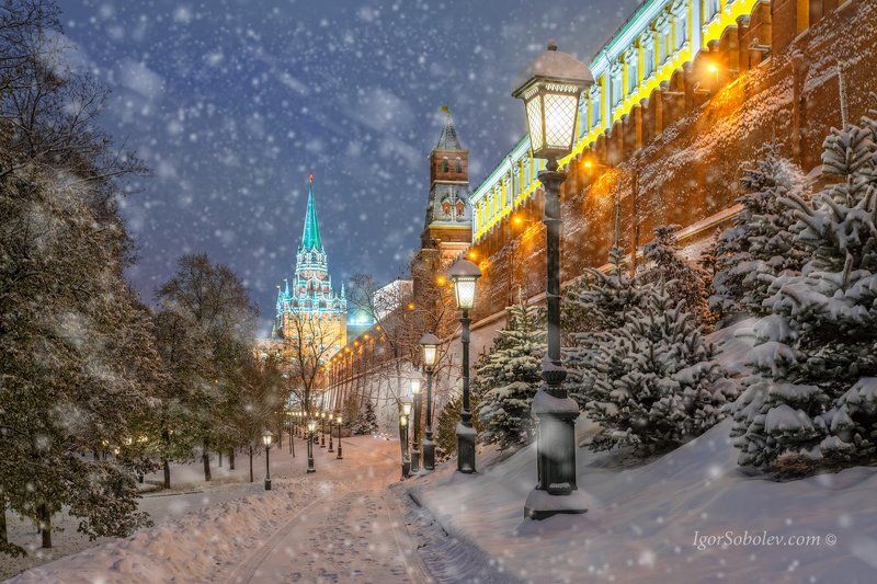 У стен Московского кремля фото превью