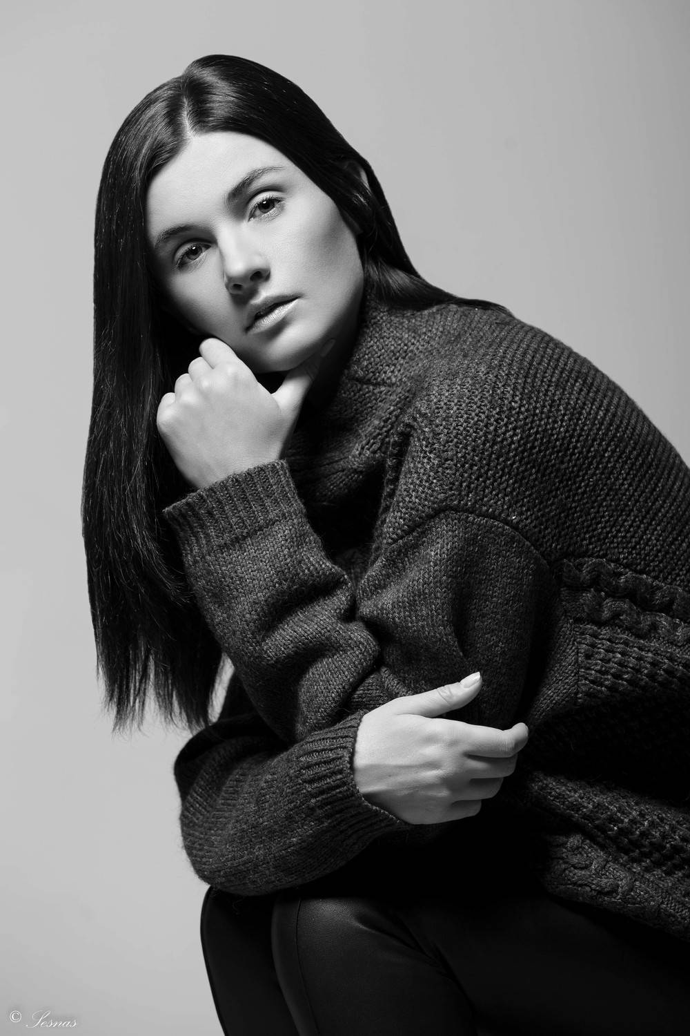 портрет, девушка, Сергей Шпаньков