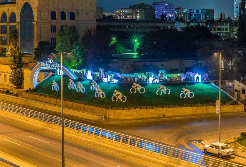 European Games installation in Baku фото превью