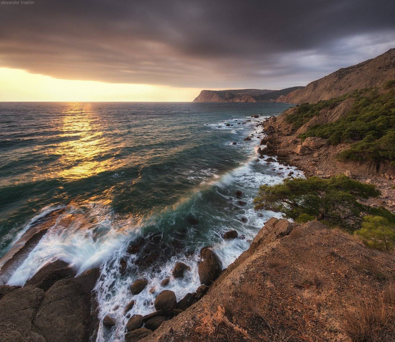 крым, балаклава, шторм, осень, Александр Трашин