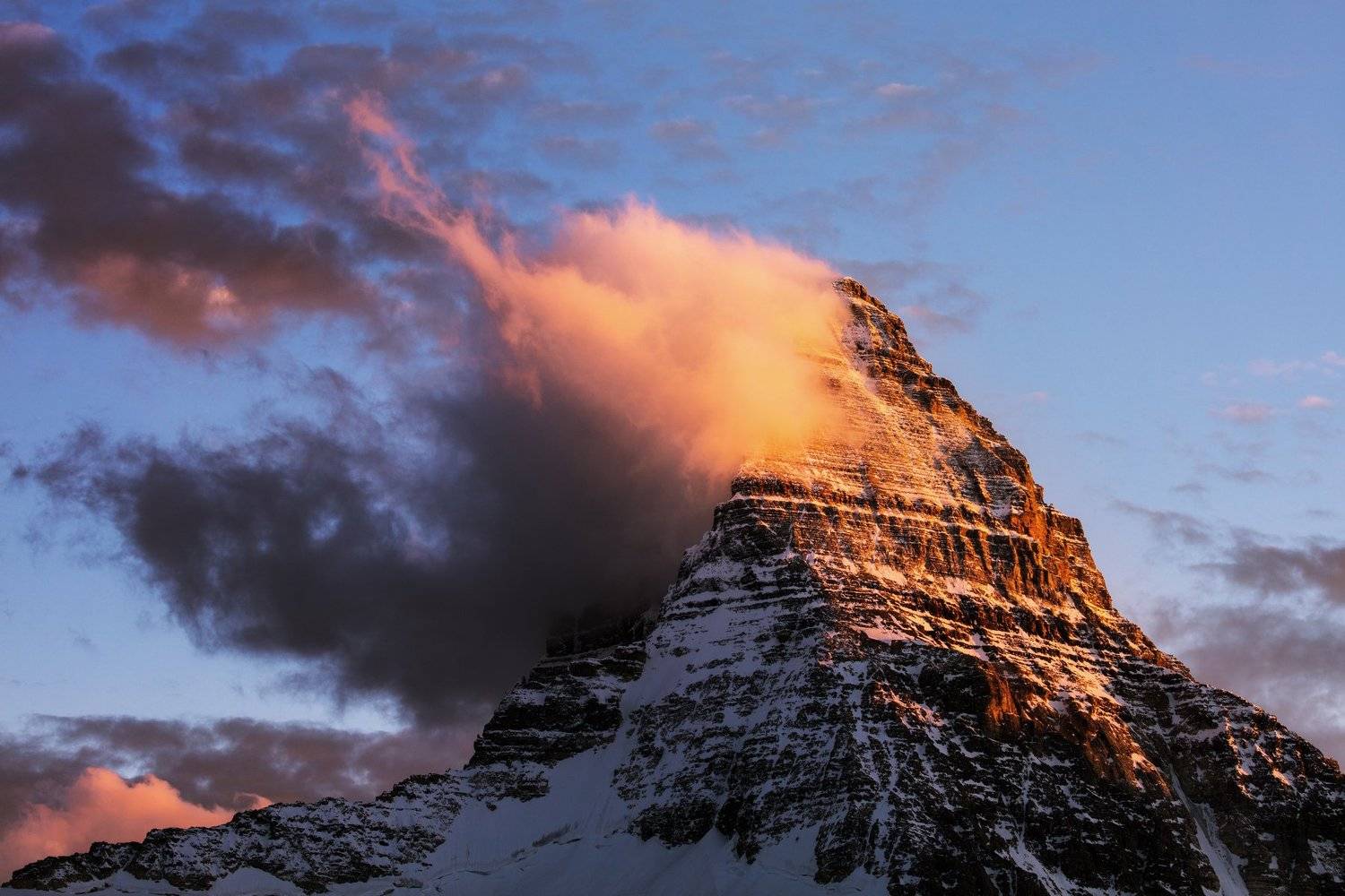 assiniboine peak, canada, канада, банф, Алексей Сулоев