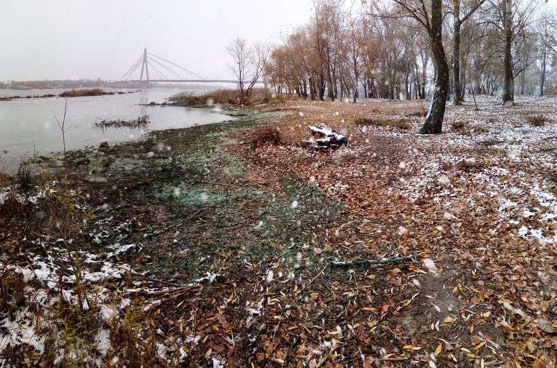 Первый снег... фото превью