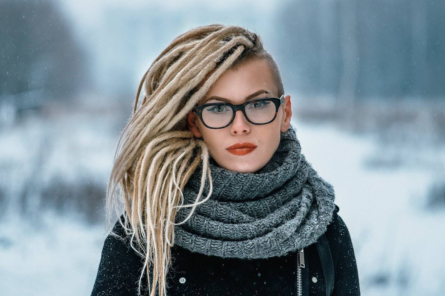 девушка, портрет, Плотников Андрей