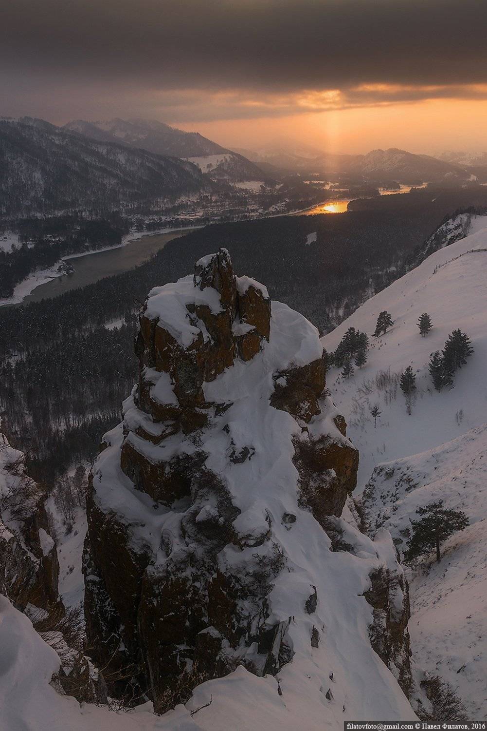алтай, altai, сибирь, siberia, pavel filatov, павел филатов, katun, катунь, зима, чёртов палец, скалистый гребень, Павел Филатов