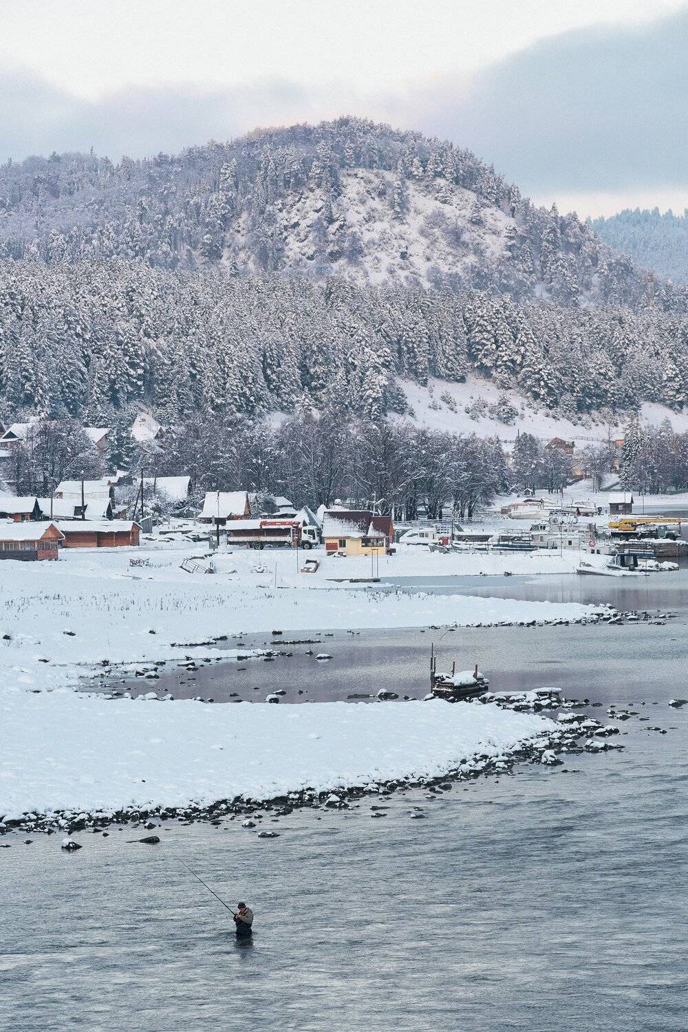 алтай, река, путешествие,зима,2016, Цвелёв Дмитрий