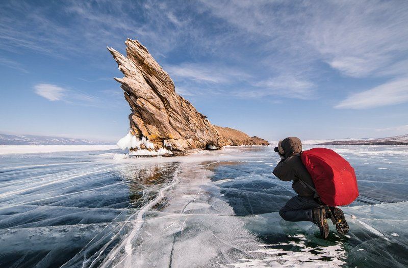 байкал весна март утро Поклоняясь Байкалу фото превью