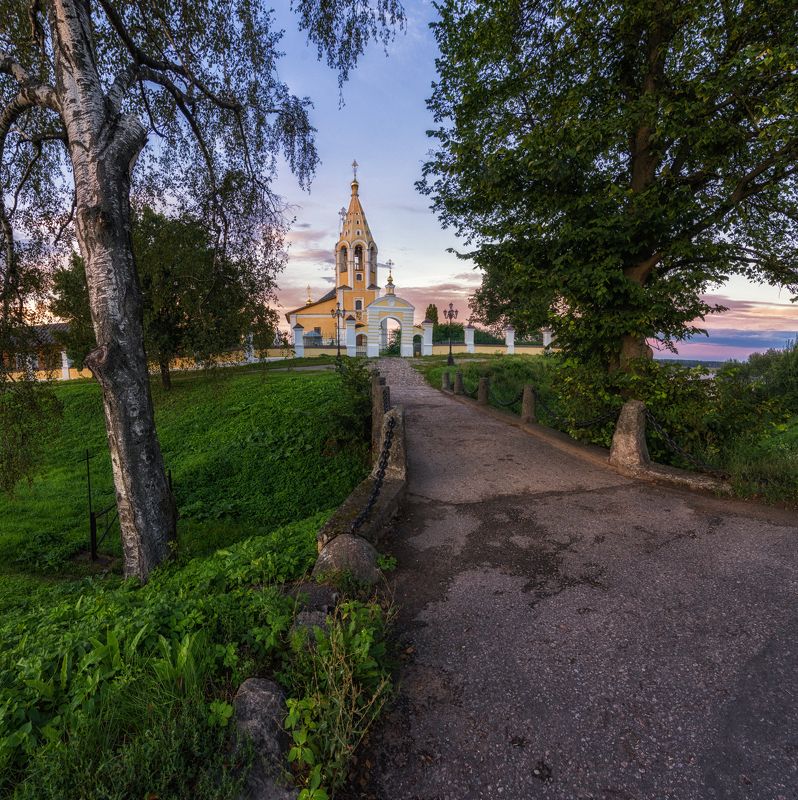 Летний вечер фото превью