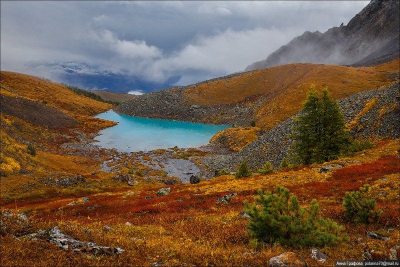 Алтай, Аня графова, Горный алтай, Горы, Каракабак, Каракабакские озера, Северо-чуйский хребет Нижнее Каракабакское озеро во всем своем разнообразии фото превью