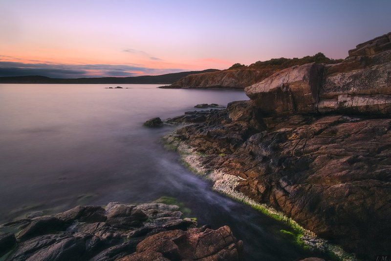 bulgaria,sea,болгария,рассвет,камни,черное море,arkutino,утро перед рассветом фото превью