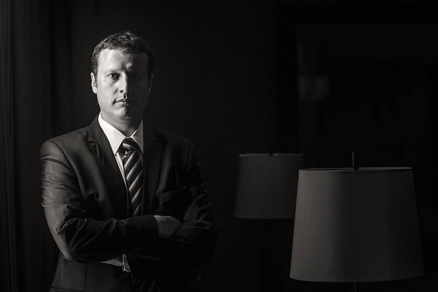 b&w Potrait , Budi Gunawan