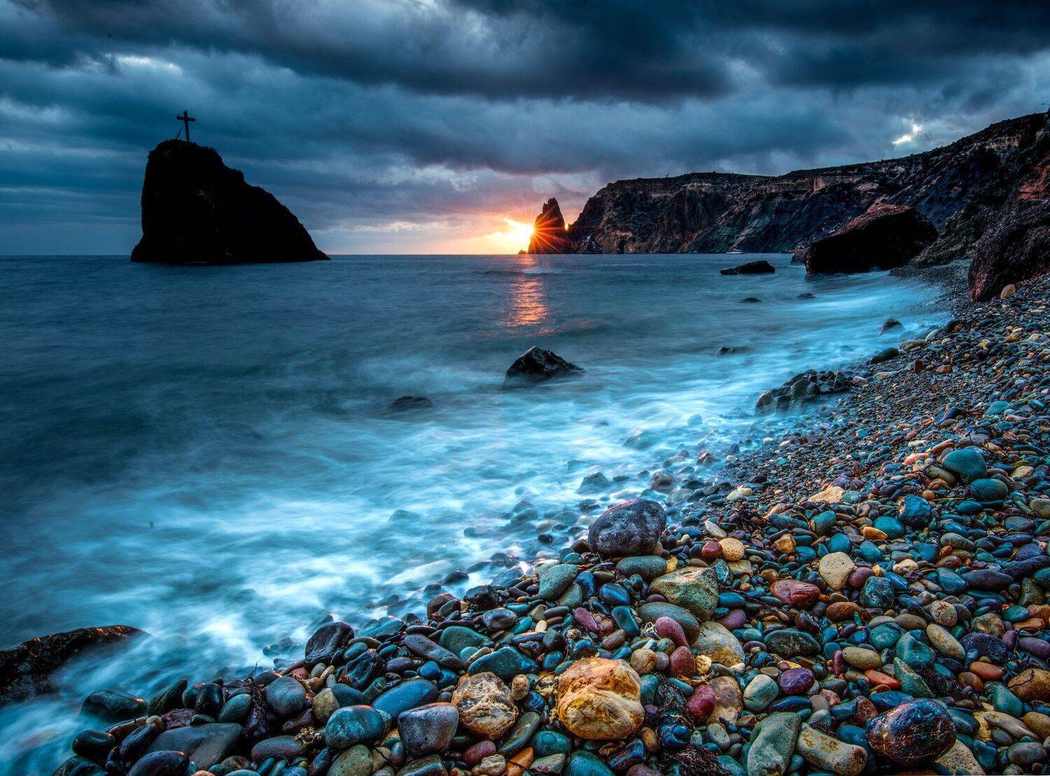 Крым, Яшмовый пляж, Фиолент, Алексей Сулоев