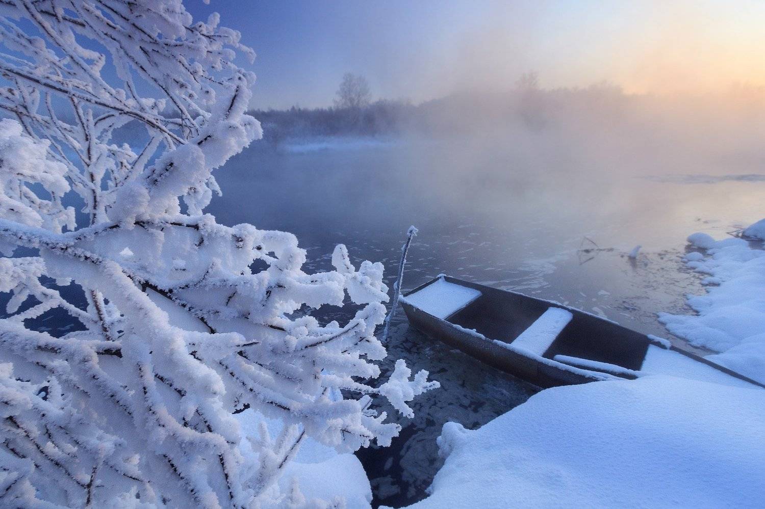 среднеуральск, урал, средний урал, зима, река, мороз, грэс, Сергей Гарифуллин