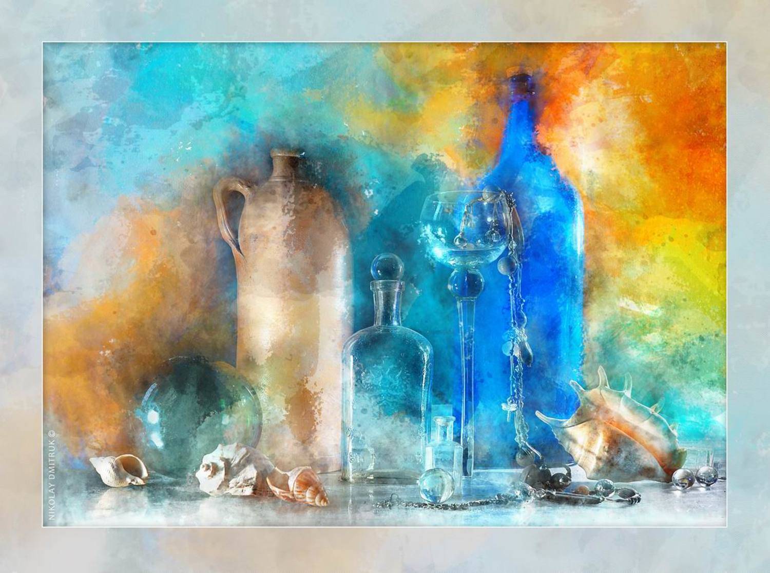 натюрморт море музыка, николай дмитрук