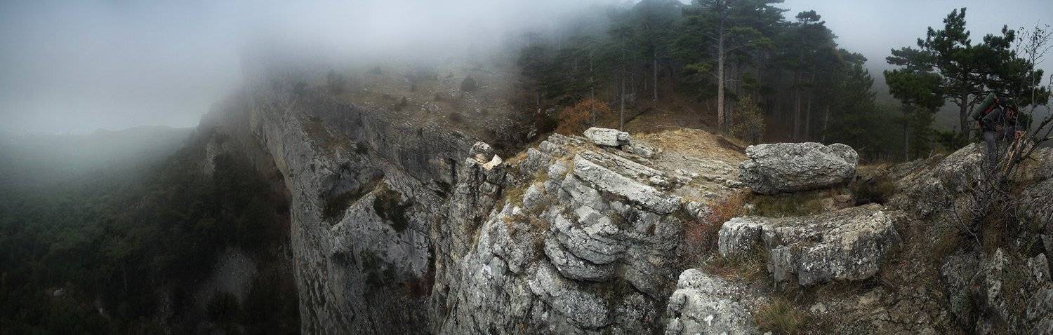 крым, горы, туман, мистика, облако, яйла, ай-петри, затерянный мир, Алексей Медведев