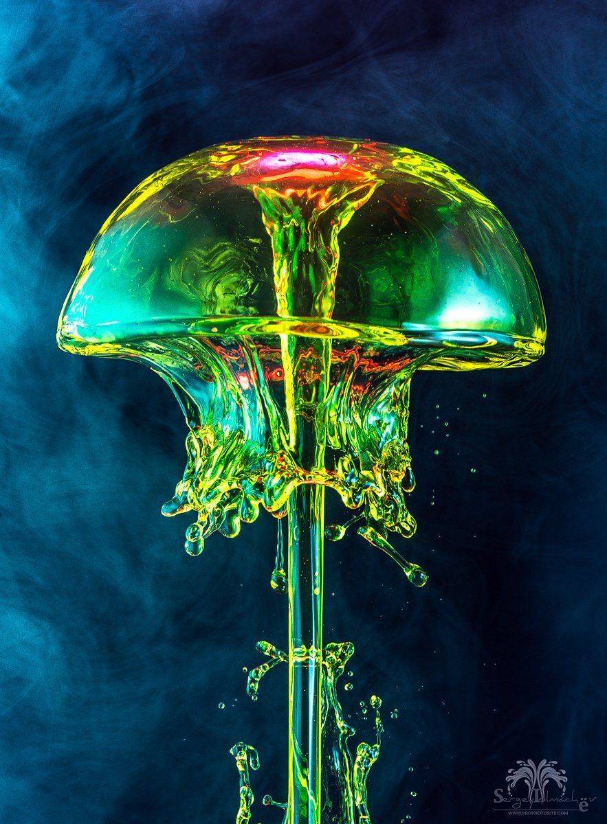 капли, жидкость, макро, арт, всплеск, сергейтолмачев, Сергей Толмачев