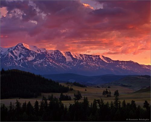 Западный гребень пика Куркурек