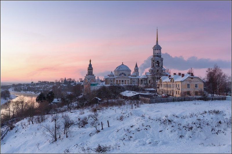 Россия, Тверская обл, Торжок Борисоглебский монастырь фото превью