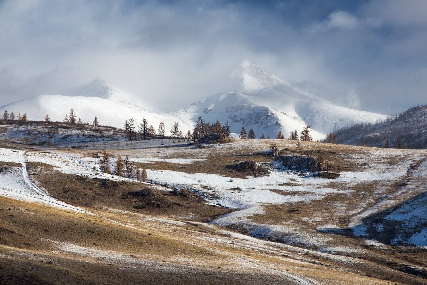 республика алтай, горный алтай, курай, кош-агач, горы, октябрь, Виктор Зайцев