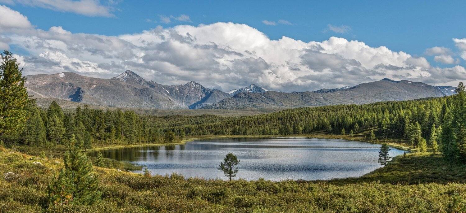горный алтай, горы, киделю,озеро, Сергей