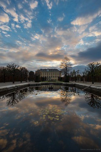 Sky over Schonbrunn