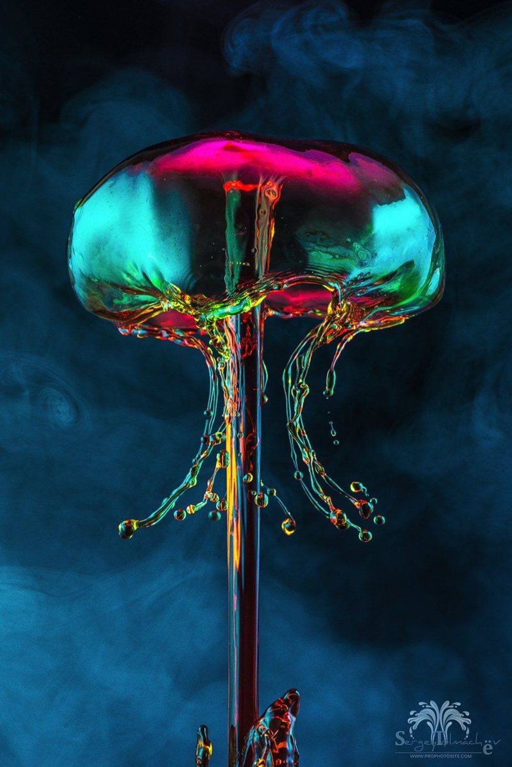 капли, жидкость, макро, арт, всплеск, сергейтолмачев, Сергей Толмачев