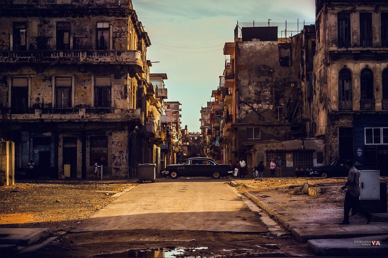 cuba, Havana, car, street, Куба, ретро, улица, город, Гавана, Евгения Хоружая