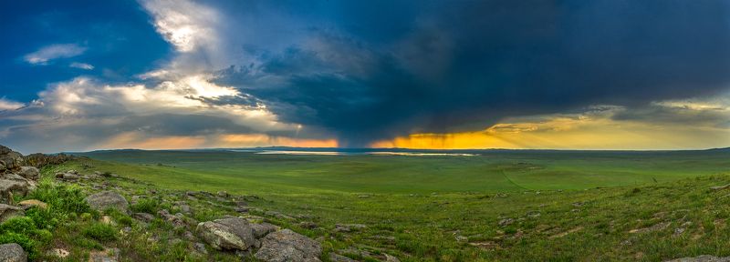 The hulunbuir prairie in Inner Mongolia фото превью