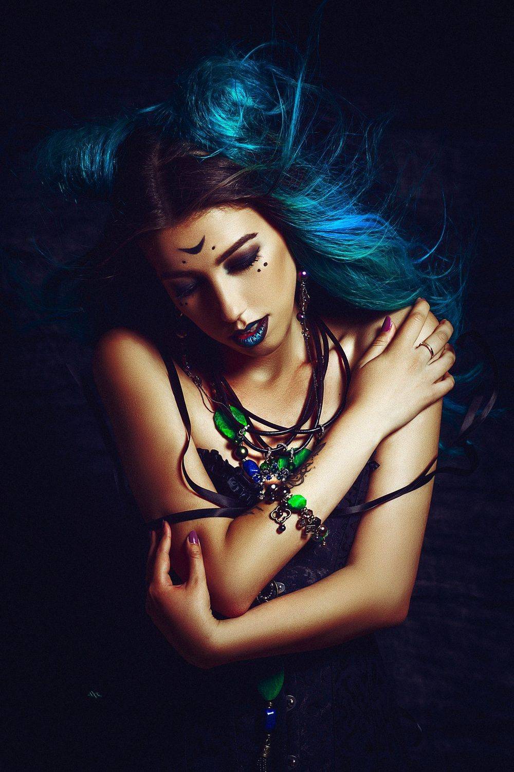 woman, portrait, bodyart, studio, Руслан Болгов (Axe)