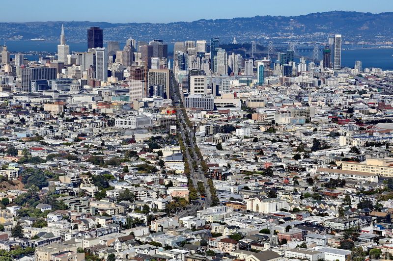 Город. Сан-Франциско.  Сан-Франциско-Сан фото превью