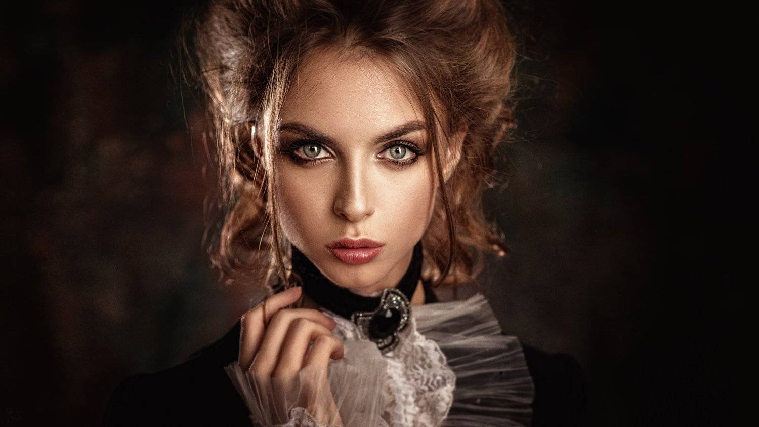 портрет, арт, модель, portrait, art, Георгий Чернядьев