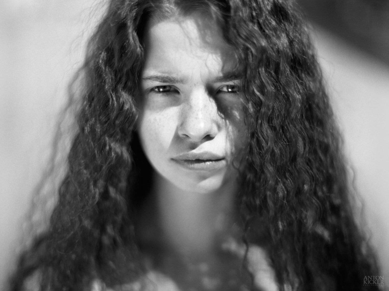 film, medium format, kodak, contax 645, girl, portrait, Антон Кикер