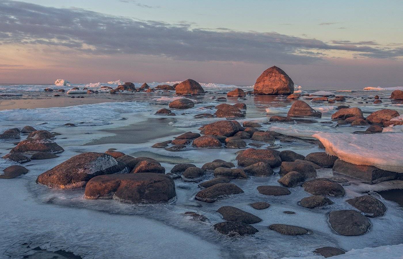 финский залив,мыс флотский,зима,лед,камни, alexOmRam