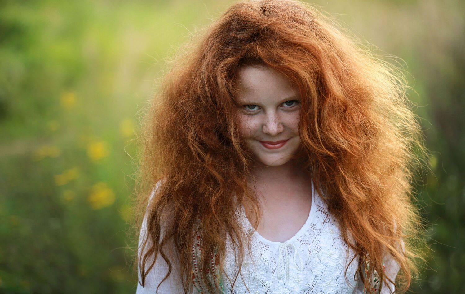 девушка, портрет, рыжие волосы., Кошеварова Ирина
