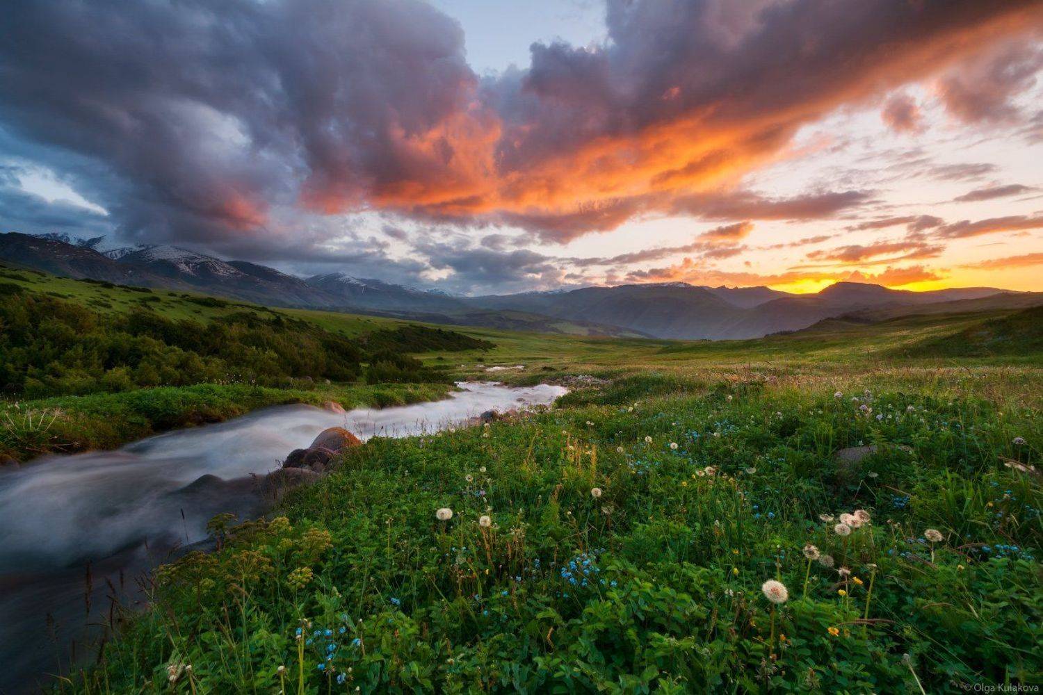 лето, вечер, тургень, бартугуль, Ольга Кулакова