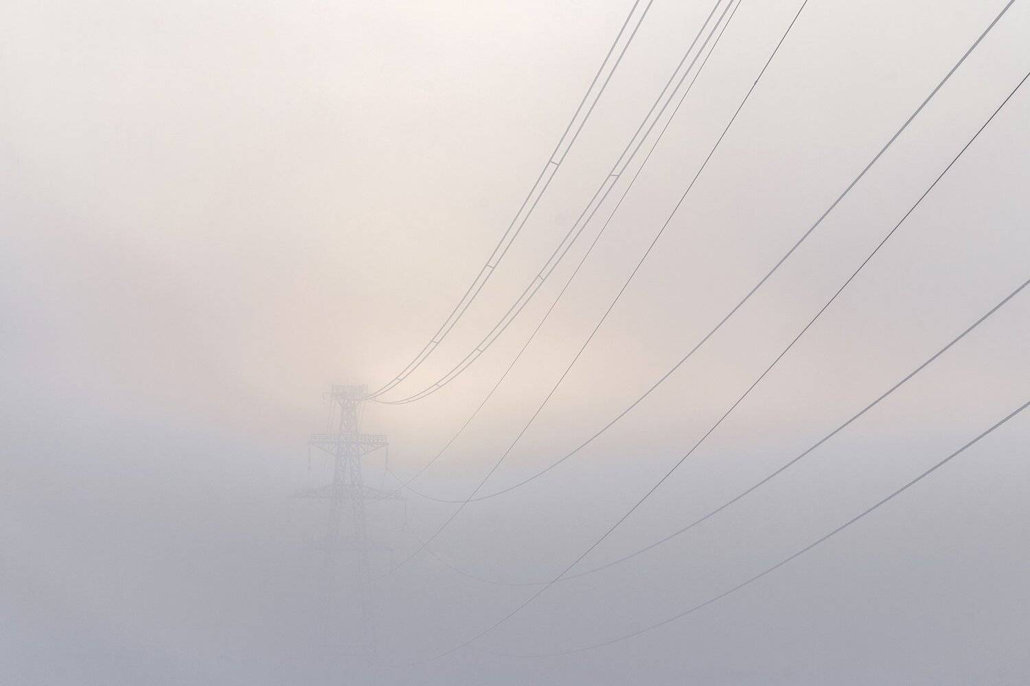 печора, туман, утро,, Анатолий