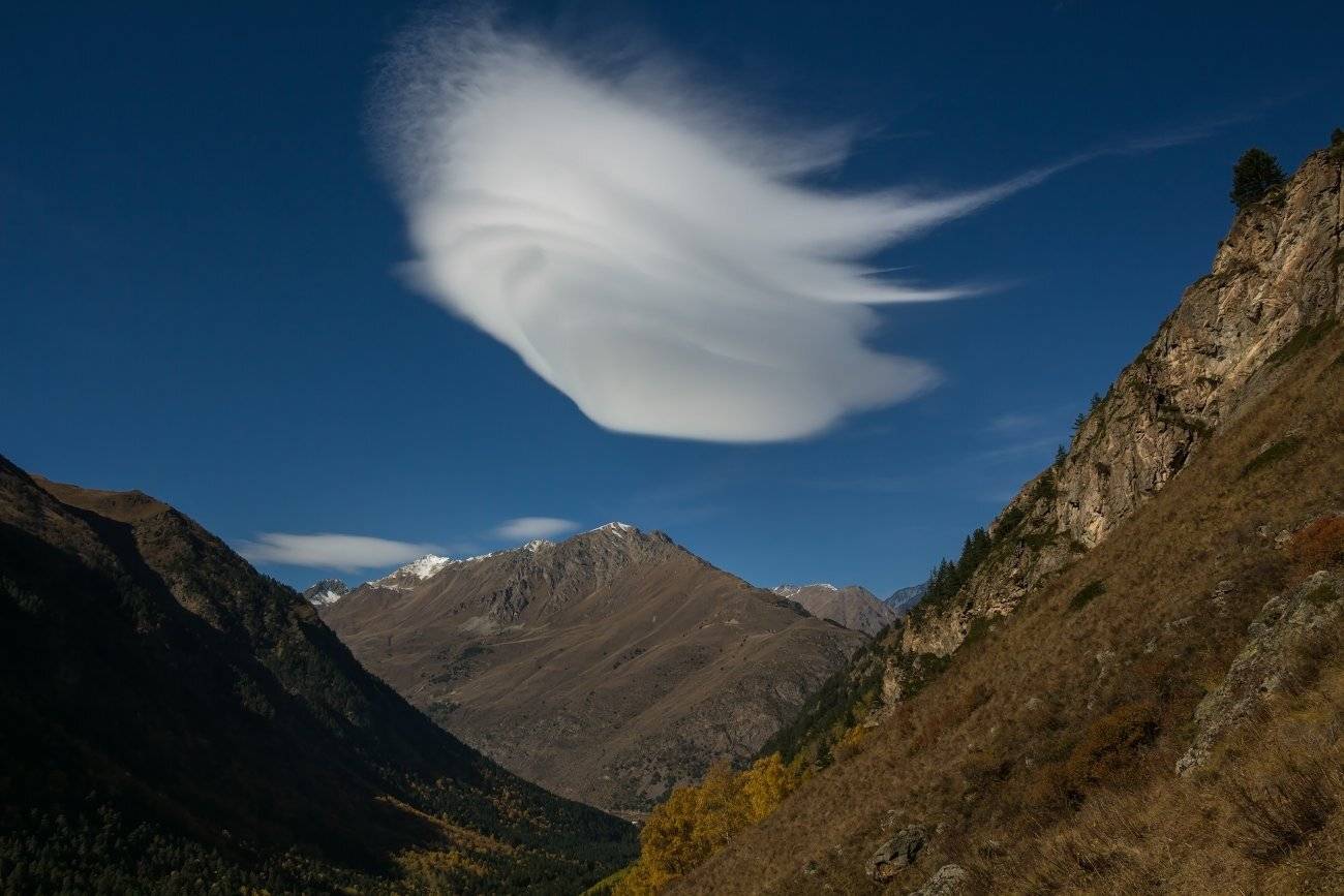 облако, горы, Эстелла