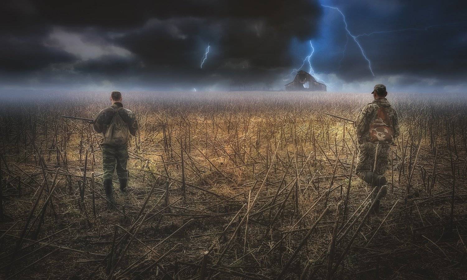 field, sky, water, blue ,light, clouds, art, lightning, storm, barn, farm, Сергей Нестеров