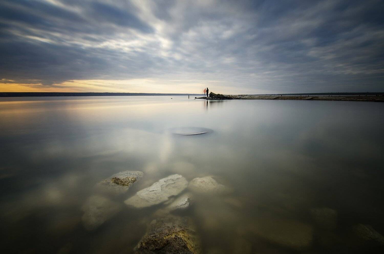 Одесса, Куяльник, люди, пейзаж, Вадим Шуварский