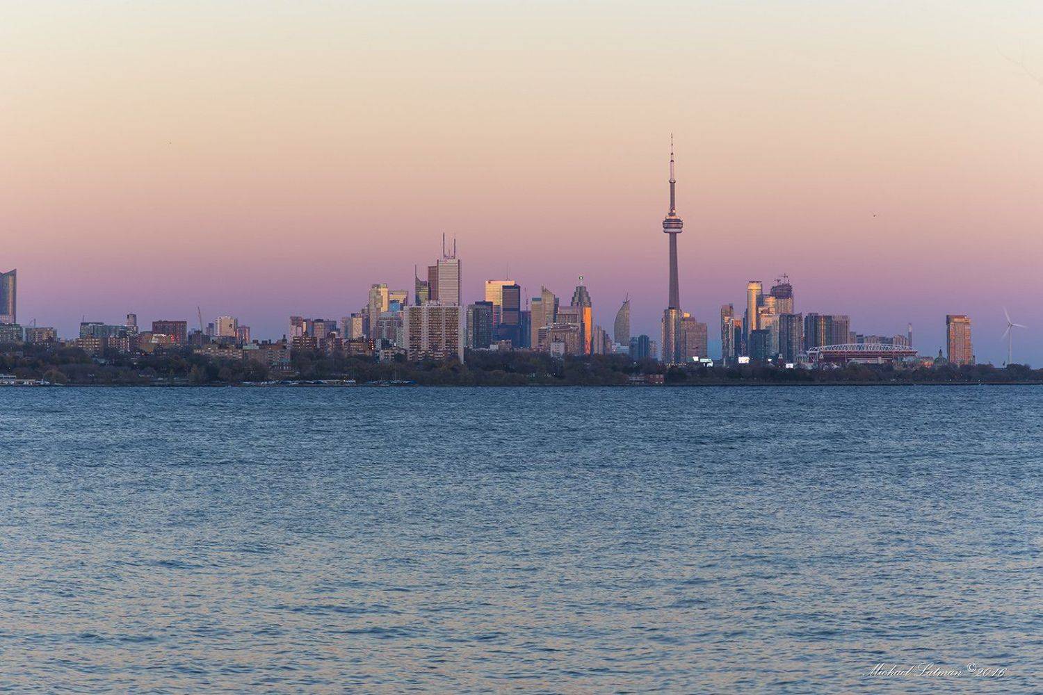 toronto, fall, city, supermoon,evenung, sunset, Michael Latman