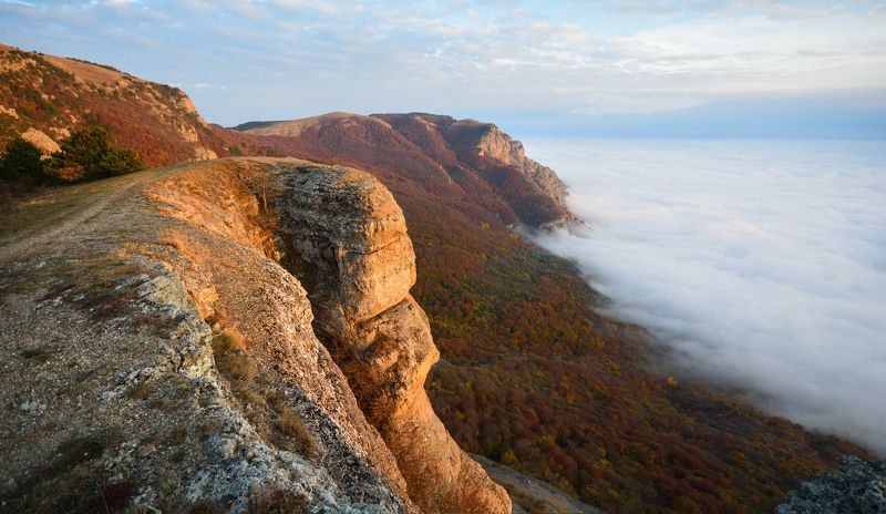 крым, демирджи, осень Обласканные последними лучами фото превью