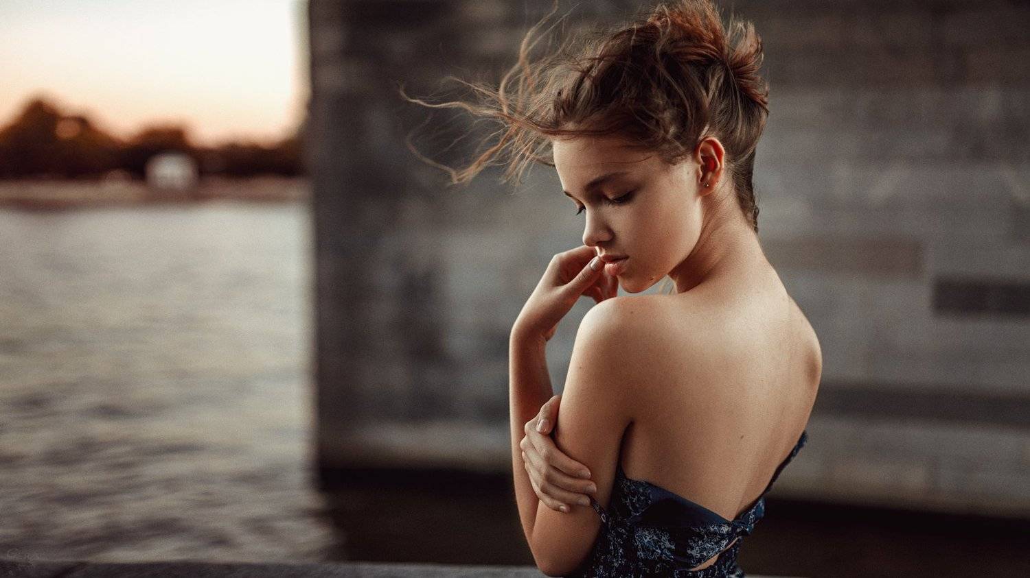 портрет, арт, модель, portrait, art, Георгий Чернядьев