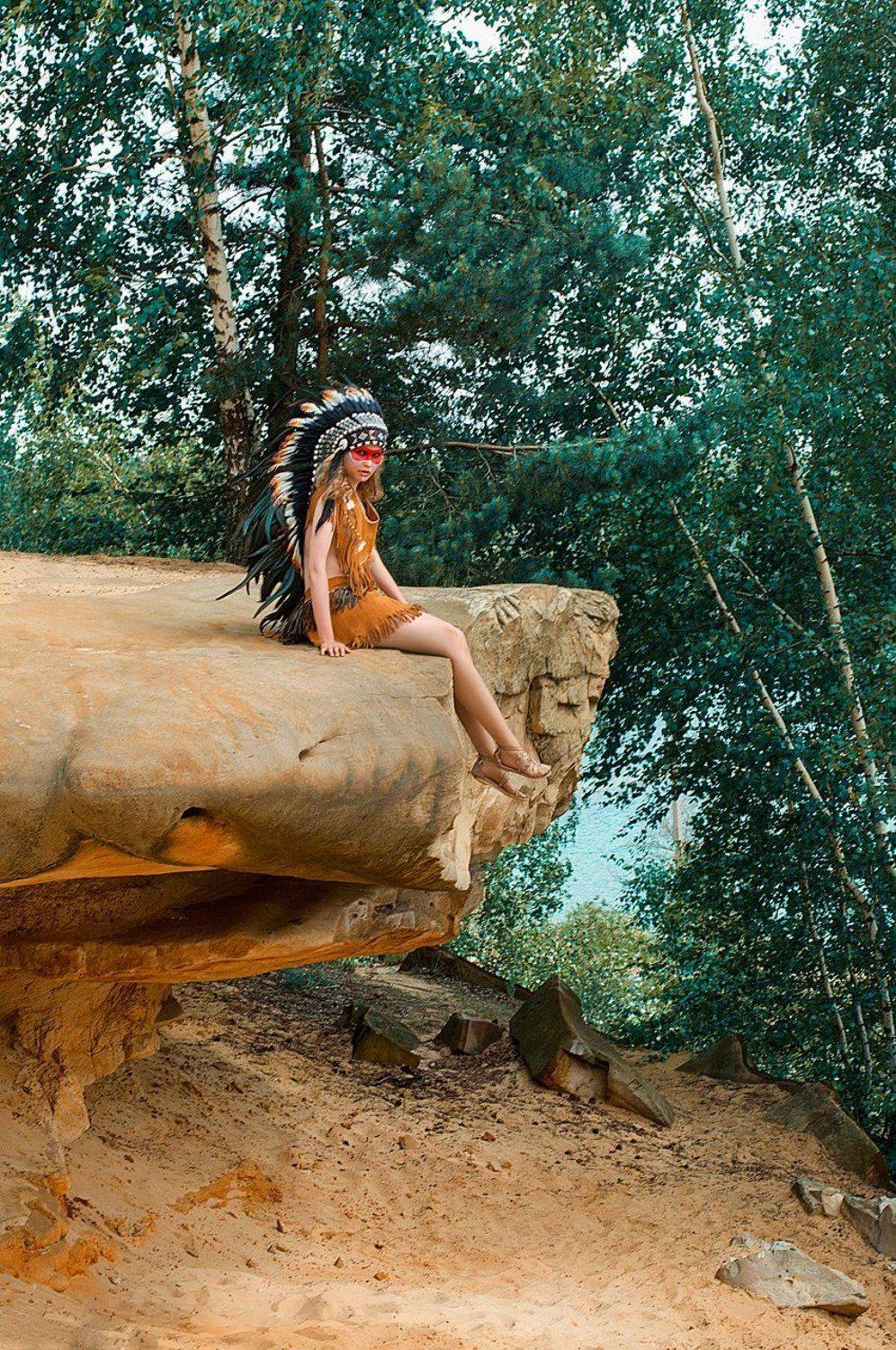 portrait, girl, style, nature, indian,, Kerry Moore